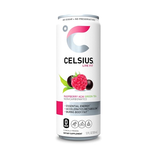 مشروب طاقة بالشاي الأخضر والتوت - سلسيوس