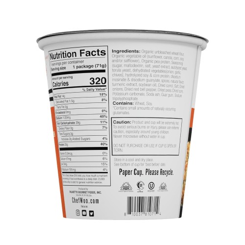 رامن بروتين نكهة الدجاج من شيف وو