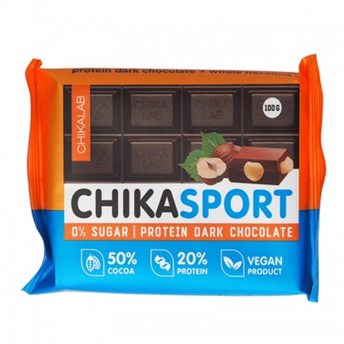 شوكولاته داكنة بالبندق - شيك لاب شوكولاته داكنة بالبندق - شيك لاب