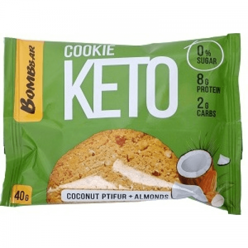 كوكيز كيتو باللوز وجوز الهند بومبار