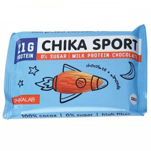 شوكولاته بالحليب واللوز شيك لاب