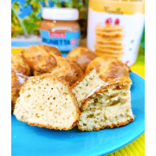 خليط البانكيك بالبروتين نكهة الفانيلا شيك لاب