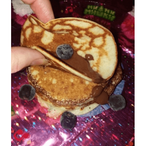 خليط البانكيك بالبروتين نكهة الفانيلا شيك لاب