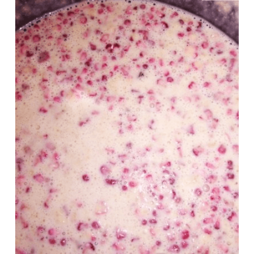 خليط البانكيك بالبروتين نكهة توت العليق بومبار خليط البانكيك بالبروتين نكهة توت العليق بومبار