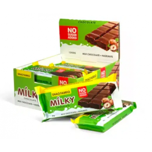 سناك فابرك ميلكي شوكلت وبندق