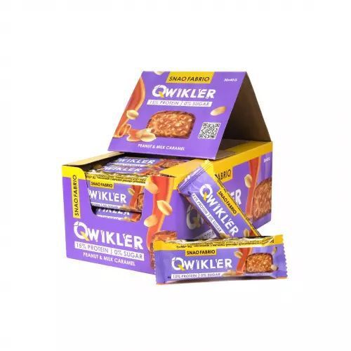 سناك فابرك كويكلر بار بالفول السوداني والكراميل