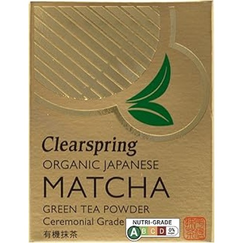 مسحوق شاي ماتشا عضوي من كلير سبرينج