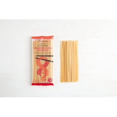 نودلز الأرز البني العضوية من كليرسبرينج