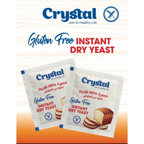خميرة فورية كريستال ( 20 ظرف )