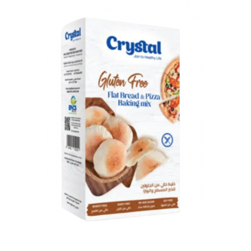خليط خالي من الجلوتين للخبز المسطح والبيتزا من كرستال خليط خالي من الجلوتين للخبز المسطح والبيتزا من كرستال