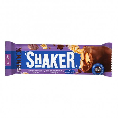 نيو جليزد بار شوكولاته بالبيكان والكراميل فيتنس شوك