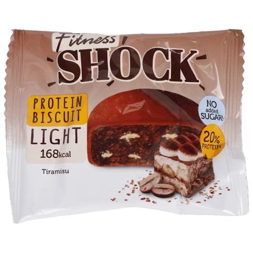 بسكويت بروتين تيراميسو فيتنس شوك بسكويت بروتين تيراميسو فيتنس شوك