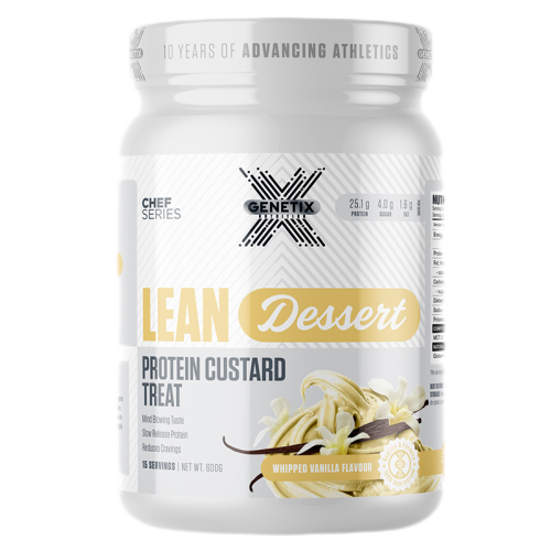 لين ديزرت بروتين كاسترد بنكهة الفانيلا جينتكس