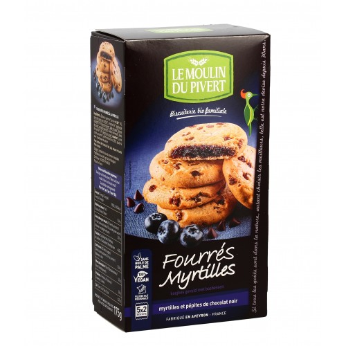 Lemoulindupivert blueBerry  Filled Cookies