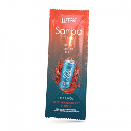منكهات ماء بنكهة الكولا سامبا من لايف برو نيوترشن 12 مغلف