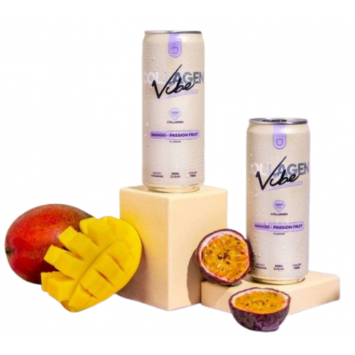 مشروب كولاجين المانجو والباشن فروت فايب مشروب كولاجين المانجو والباشن فروت فايب