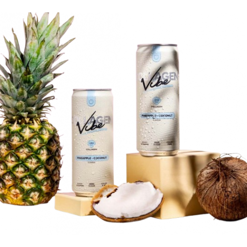 مشروب كولاجين الأناناس وجوز الهند فايب مشروب كولاجين الأناناس وجوز الهند فايب