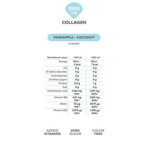 مشروب كولاجين الأناناس وجوز الهند فايب مشروب كولاجين الأناناس وجوز الهند فايب