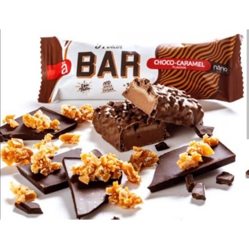 بروتين بار الشوكولاته والكراميل نانو