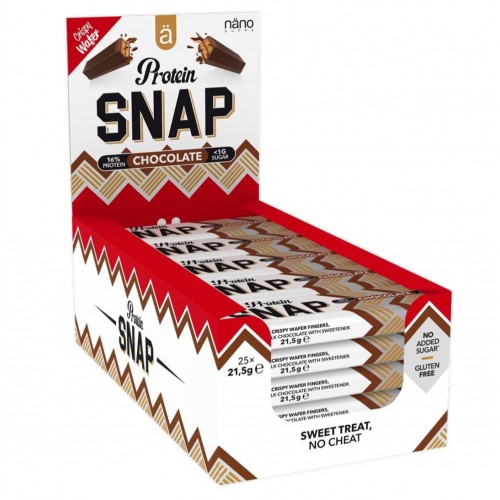 كرتون ويفر سناب بروتين الشوكولاته نانو