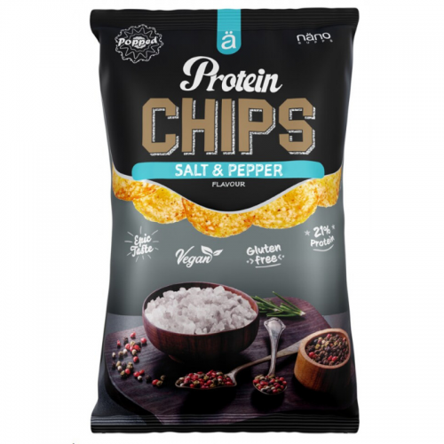 شيبس بروتين بنكهة الملح والفلفل من نانو