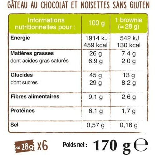 براونيز الشوكولاتة ناتين
