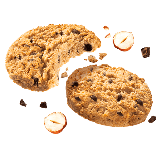 كوكيز شوفان بقطع الشوكلاته والبندق ناتين