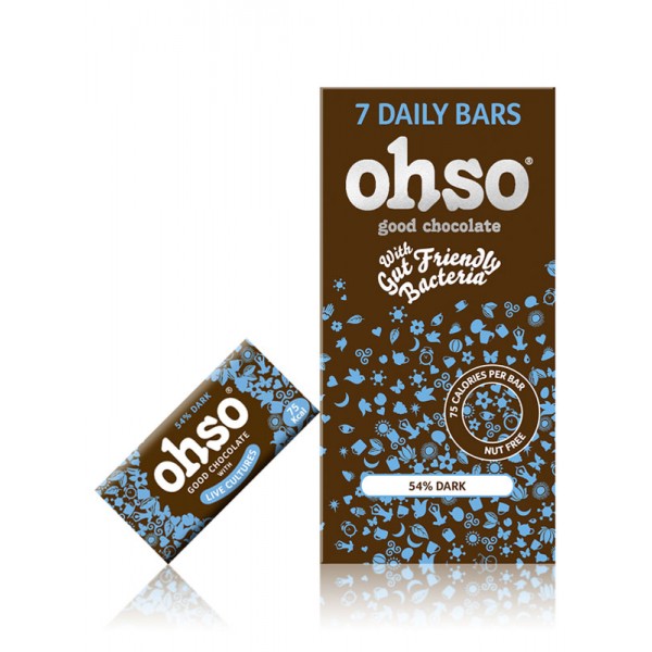 شوكولاته داكنة 54% - ohso chocolate