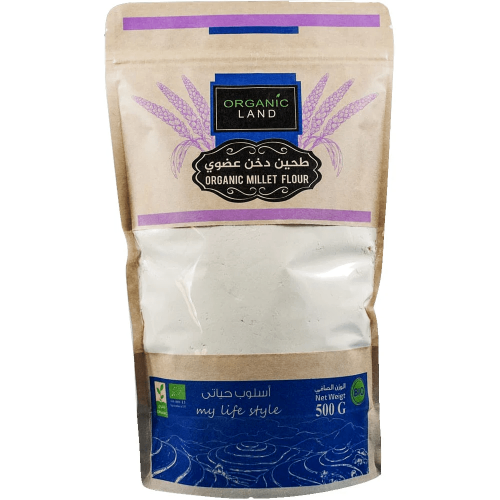 دقيق الدخن العضوي اورجانك لاند