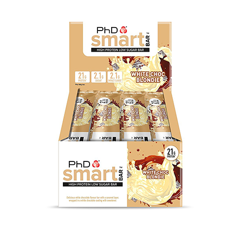 سمارت بروتين بار بي اتش دي وايت شوكلت سمارت بروتين بار بي اتش دي وايت شوكلت