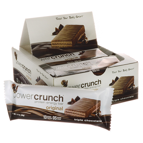 باور كرنش ويفر بروتين بار نكهة تربل شوكليت باور كرنش ويفر بروتين بار نكهة تربل شوكليت