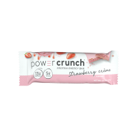 باور كرنش ويفر بروتين بار نكهة كريمة الفراولة