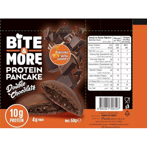 بانكيك بروتين دبل شوكلت من بايت آند مور
