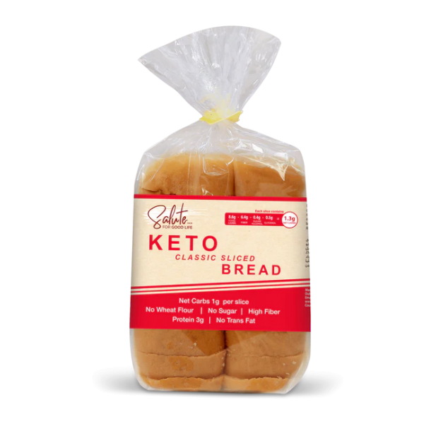 شرائح خبز كلاسيكي كيتو - Salute
