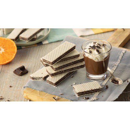 بسكويت ويفر بالشوكلاته من شار