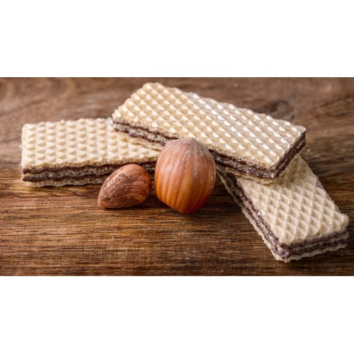 بسكويت ويفر بالبندق من شار