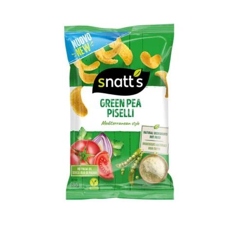 رقائق البازلاء بنكهة الخضروات والتوايل من سناتس ( 1+1 مجانا )