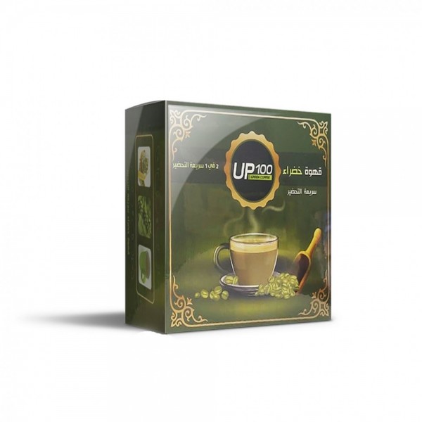 قهوة خضراء سريعة التحضير 2 × 1 - 100UP