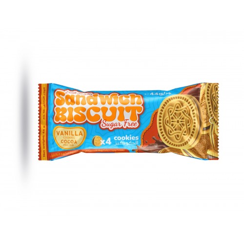 بسكويت اوريو نكهة الفانيليا وحشوة الكاكاو من فيف فري بسكويت اوريو نكهة الفانيليا وحشوة الكاكاو من فيف فري