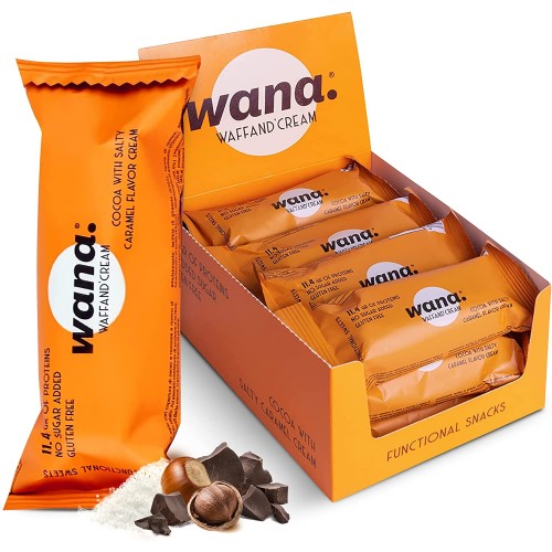 وانا ويفر بروتين بار بالشوكولاته و سولتد كراميل