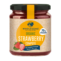 مربى الفراولة العضوي بدون سكر - هولسم