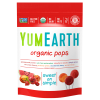 حلوى مصاصات الفواكة العضوية من يم ارث