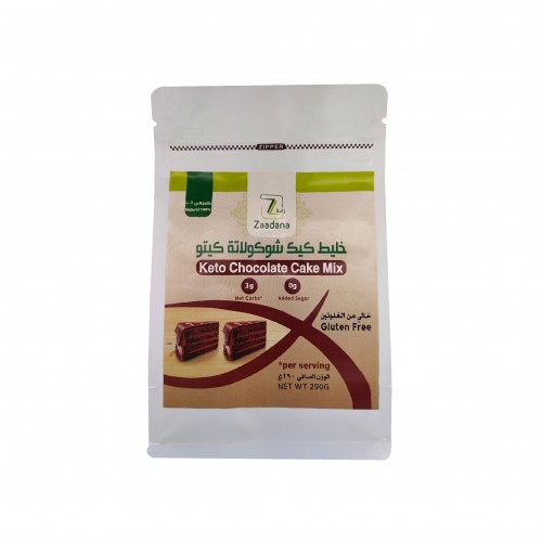 خليط كيك الشوكولاته كيتو من زادنا