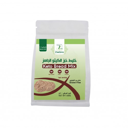 خليط دقيق خبز الكيتو الجاهز من زادنا